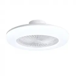 Sulion Ventilador de Techo con Luz LED 32W 55cm Blanco
