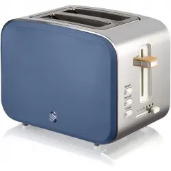 Swan Nordic Tostadora 2 Rebanadas 900W Azul