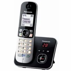 Teléfono Fijo Panasonic Corp. Kx-tg6821frb Negro Gris (reacondicionado B)