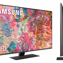 TV QLED 50" - Samsung QE50Q80BATXXC, 4K, Procesador Smart TV, Negro