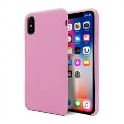 Unotec Funda Soft Rosa Oscuro para iPhone X/XS
