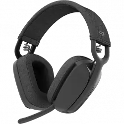 Auriculares inalámbricos - Logitech Zone Vibe 100, Bluetooth, Cancelación de ruido, 18hs autonomía, PC/Mac, Negro