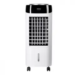 Climatizador Evaporativo 7 L Portátil, Air Cooler, Humidificador, Purificador, Mando Distancia Blanco 300w Camry Cr 7908