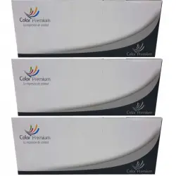 Color Premium Tóner Compatible con HP 59A/CF259A Negro Pack 3 Unidades