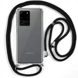 Cool Funda Cordón Negro para Samsung Galaxy S20 Ultra 5G G988