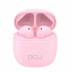 Dcu Tecnologic | Mini Mate Earbuds Bluetooth 5.1 Auriculares Inalámbricos Rosa