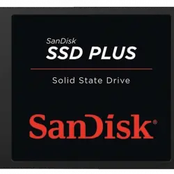 Disco duro SSD interno 240 GB - SanDisk PLUS, Lectura 530 MB/s, Escritura 440 Sata III, 2.5", Negro