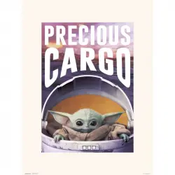 Erik Lámina Star Wars The Mandalorian Precious Cargo 40x30cm