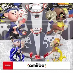 Figura - Nintendo Amiibo Splatoon 3 Deep Cut, Shiver, Frye y Big Man