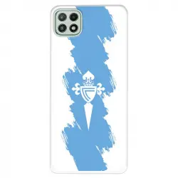 Funda del Celta Escudo Trazo Azul Licencia Oficial RC Celta para Samsung Galaxy A22 5G