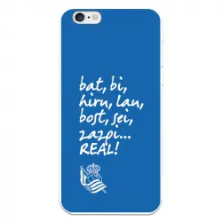 Funda Para Iphone 6 Del Real Sociedad De Fútbol Real Grito Aficion - Licencia Oficial Real Sociedad De Fútbol