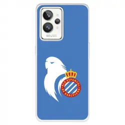 Funda Para Realme Gt 2 Pro Del Escudo Perico - Licencia Oficial Rcd Espanyol