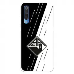 Funda Para Xiaomi Mi 9 Del Académica De Coimbra Escudo Bicolor - Licencia Oficial Académica De Coimbra