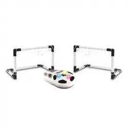 Lexibook Aero Foot Disco Deslizante Luminoso Bordes de Espuma con 2 Porterías