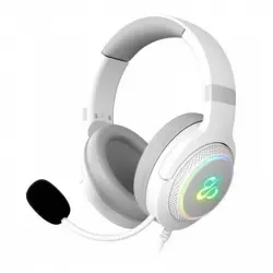 Newskill Sobek Ivory Auriculares Gaming RGB Multiplataforma Blancos