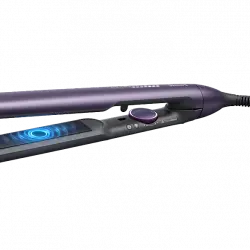Plancha de pelo - Philips BHS752/00, Cuidado Iónico mineral, Cerámica, 120 °C a 230 °C, Púrpura
