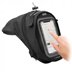 SBS Leg Bag con Ventana Capacitiva para Smartphone 6" Negra