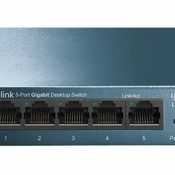 Switch - TP-Link LS105G , 5 puertos Ethernet, 10/100/1000 Mbps,