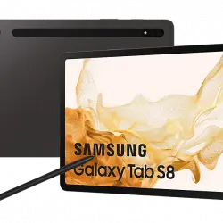 Tablet - Samsung Galaxy TAB S8, 128 GB, Gris Oscuro, WiFi, 11" WQXGA, 8 GB RAM, SD™ 898, Android 12