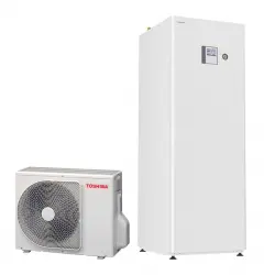 TOSHIBA - Aerotermia Toshiba 210 litros - All-in-one Tau 55.