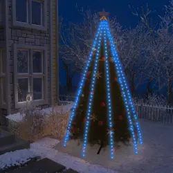 VidaXL Red de Luces para Árbol de Navidad 400 LED Azul 400cm