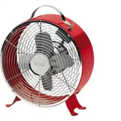 Aeg Ventilador Retro 18cm Vl5617 Rojo