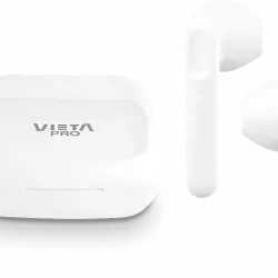 Auriculares True Wireless - Vieta Pro Done 4, Hasta 20 h, IPX Touch Control, Blanco
