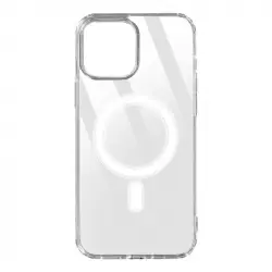 Avizar Funda Magsafe con Círculo Magnético Transparente para iPhone 11