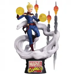 Beast Kingdom Disney Marvel Comics Figura de Capitana Marvel 16cm
