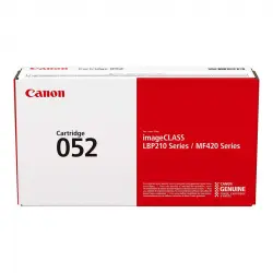 Canon 052 Tóner Original Negro