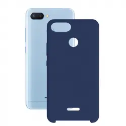 Contact Funda Silk TPU Azul para Xiaomi Redmi 6A