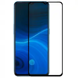 Cool Protector Pantalla Cristal Templado para Realme X2 Pro FULL 3D Negro