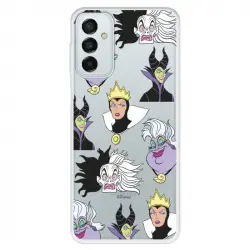 Funda Oficial de Disney Villanas Patrón para Samsung Galaxy M23 5G