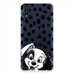 Funda Para Samsung Galaxy A01 Oficial De Disney Cachorro Manchas - 101 Dálmatas