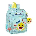 Mochila guardería Safta adaptable a carro con bolsillo Baby Shark Beach Day