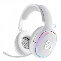 Newskill Aton Ivory Auriculares Gaming Inalámbricos RGB Bluetooth 5.0 Multiplataforma Blancos