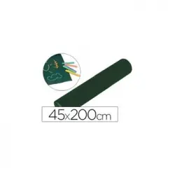 Pizarra Liderpapel Rollo Adhesivo 45x200 Cm Para Tiza Color Verde 48 Unidades
