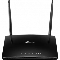 Router WiFi - TP-Link TL-MR6400, 4G LTE, 300 Mbps, 2 antenas, Ethernet, Control Parental, Negro