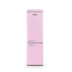 Schneider Sccb250vp Frigorífico Combi Estático 250l Vintage A++/e Rosa