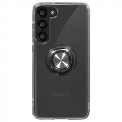 Carcasa Rígida Para Samsung Galaxy S23 2 Piezas Anillo De Retención Transparente