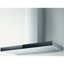 Elica Campana De Pared Decorativa 90cm 69db 581m3/h Negro/acero Inoxidable - Prf0104626a