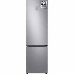 Frigorífico combi - Samsung SMART AI RB38C776DS9/EF, No Frost, 203 cm, 390l, All Around Cooling, Metal WiFi, Inox