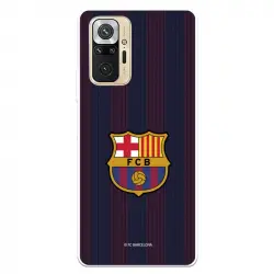Funda Licencia Oficial FC Barcelona Rayas Blaugrana para Xiaomi Redmi Note 10 Pro