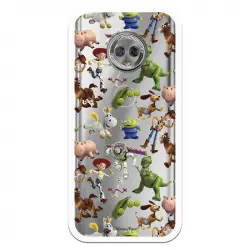 Funda Oficial Disney Toy Story Siluetas Transparente - Toy Story Para Motorola Moto G6