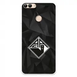 Funda Para Huawei P Smart Del Académica De Coimbra Escudo Fondo Negro - Licencia Oficial Académica De Coimbra