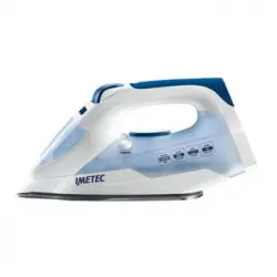 Imetec Titanox K109 Plancha Vapor-seco Suela De Acero Inoxidable 2000w Azul, Blanco