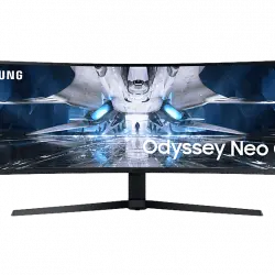 Monitor gaming - Samsung Odyssey Neo G9 LS49AG950NPXEN, 49", QHD, 1 ms, 240 Hz, Curvo, USB, Blanco