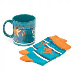 Numskull Set Taza de Cerámica + Calcetines de Algodón Crash Bandicoot
