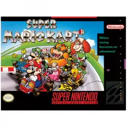 Pyramid Lienzo Super Nintendo Super Mario Kart 30x40cm