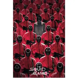 Pyramid Maxi Póster El Juego del Calamar Multitud